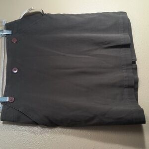 Olive Green Mini Skirt W/ Useable Pockets. Read Description